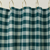Essential Gingham Shower Curtain - Sky/Peacock