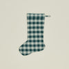 Essential Gingham Stocking - Sky/Peacock