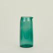 Essential Glassware Pitcher in Peacock.