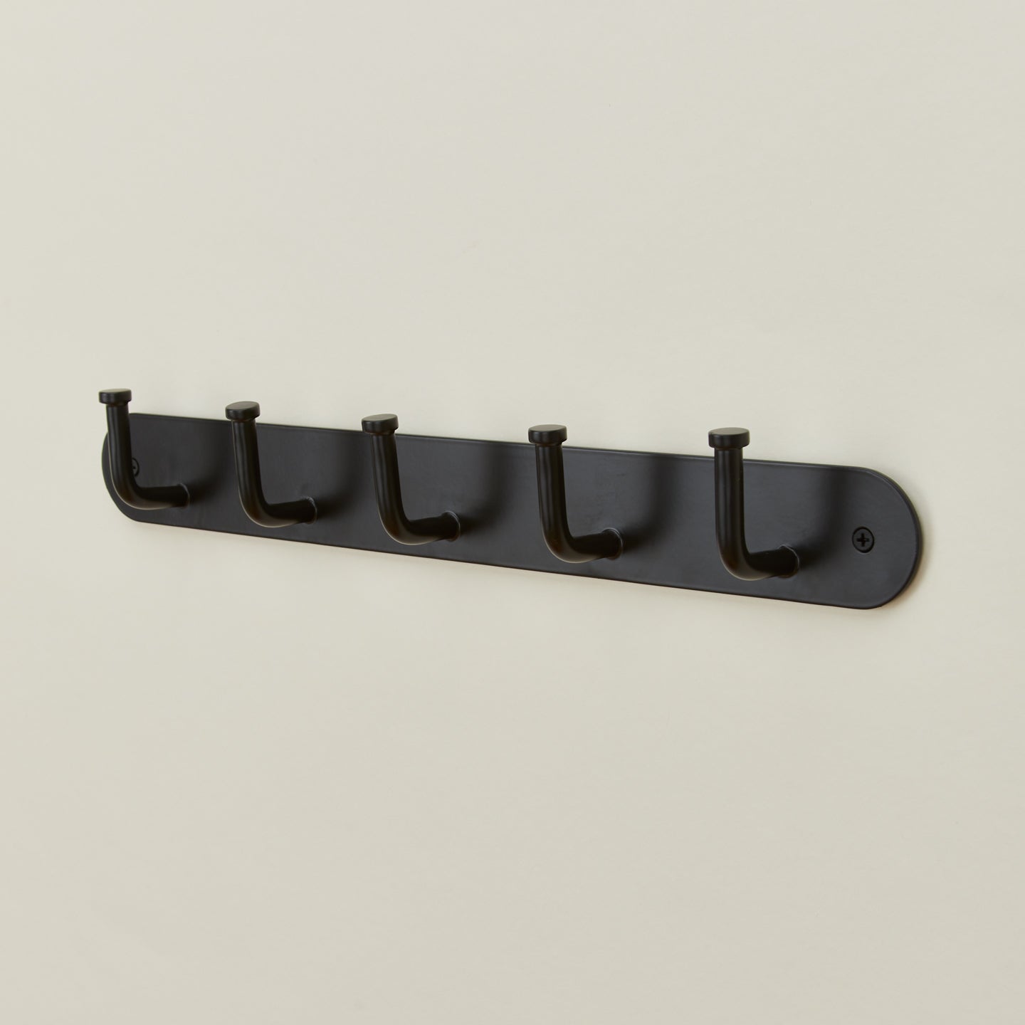 Essential hook rack in black