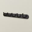 Essential hook rack in black