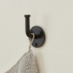 Essential hook in black with pot holder