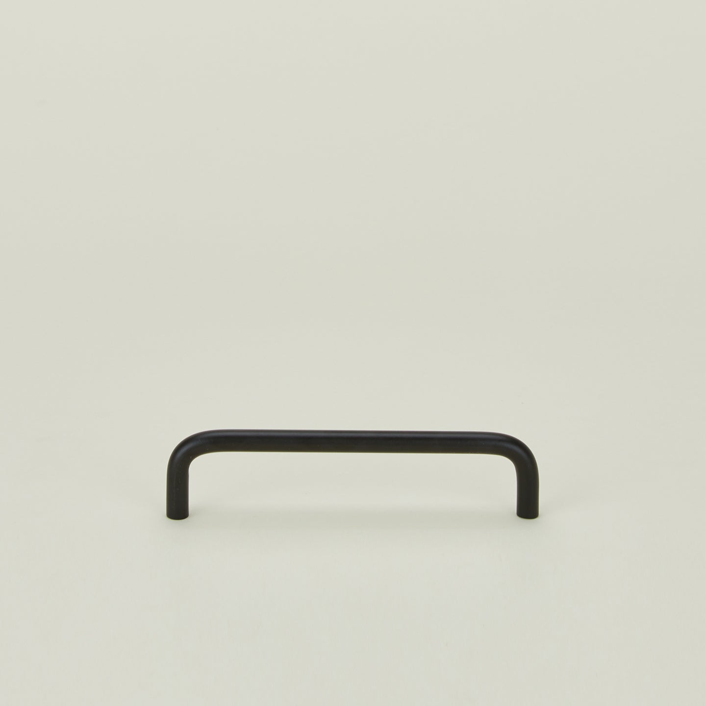 Large drawer pull in Black.