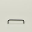 Large drawer pull in Black.