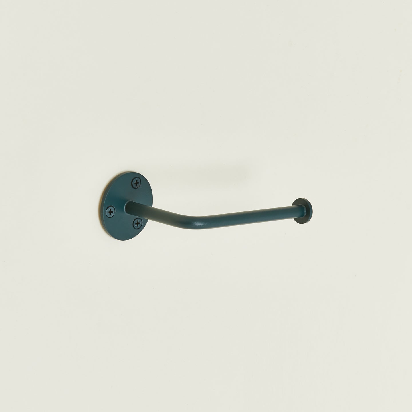 Toilet paper holder in Dark Peacock.