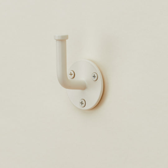 Essential Single Hook - Ivory