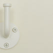 Detailed view of Essential hook in ivory