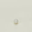 Small sphere knob in Ivory.