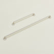 Small and large towel bar in Ivory.