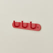Essential hook rack in red