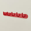 Essential hook rack in red