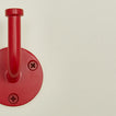 Detailed view of Essential hook in red
