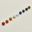 Large knobs in a variety of colors.