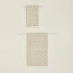 Essential towel bars in white with towels