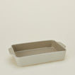 9" x 13" essential bakeware in light grey