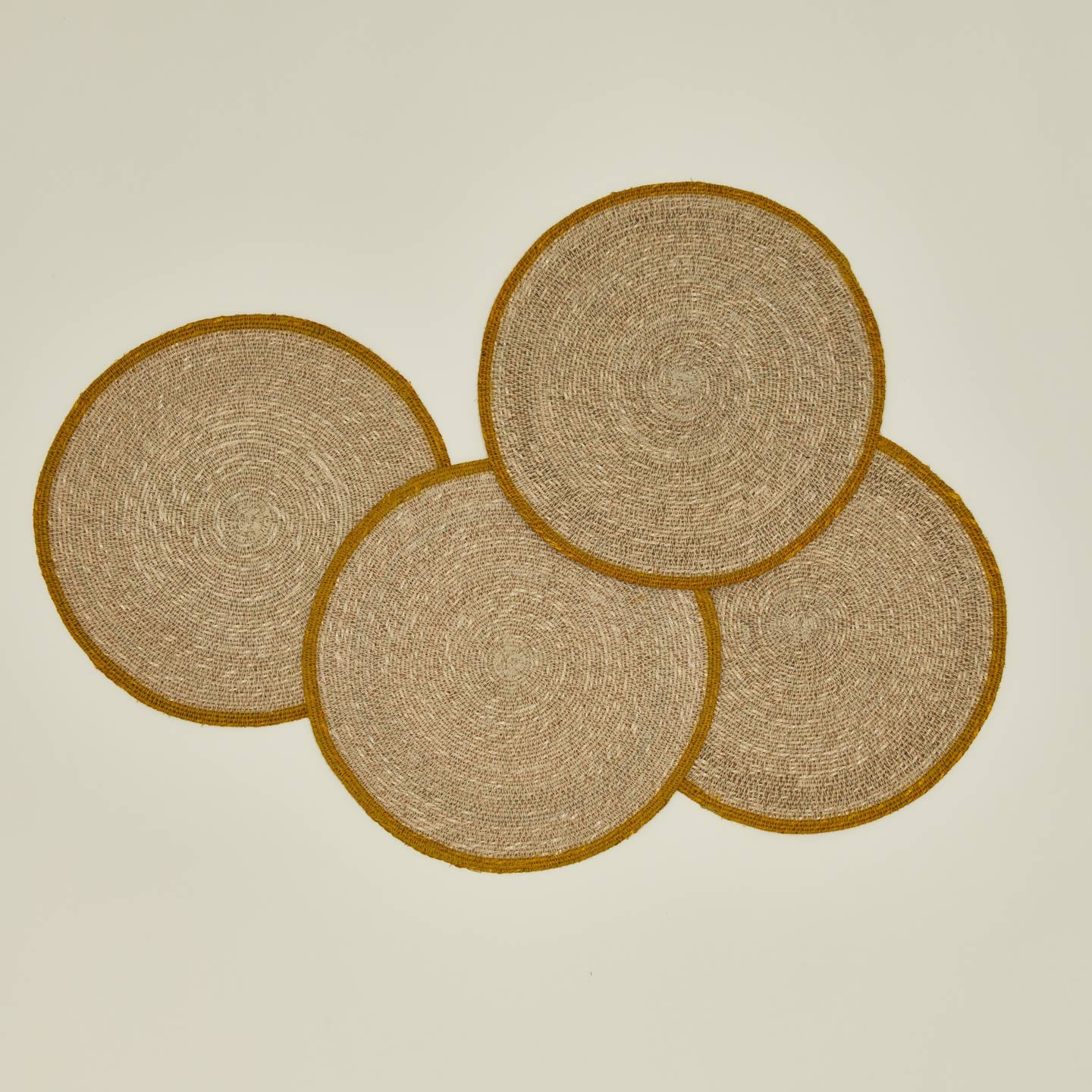 Essential Woven Placemat, Set of 4 - Mustard