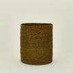 Essential Woven Waste Basket in olive