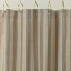Essential Striped Shower Curtain - Light Grey/Dark Grey