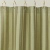 Essential Striped Shower Curtain - Sage/Olive