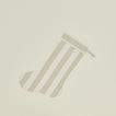 Essential Striped Stocking - Ivory/Flax