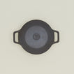 Overhead view of Field Company cast iron dutch oven