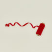 Slim Velvet Ribbon in Red