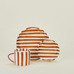 Fodory brown striped dinnerware