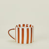 Striped Mug - Brown