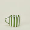 Striped Mug - Olive