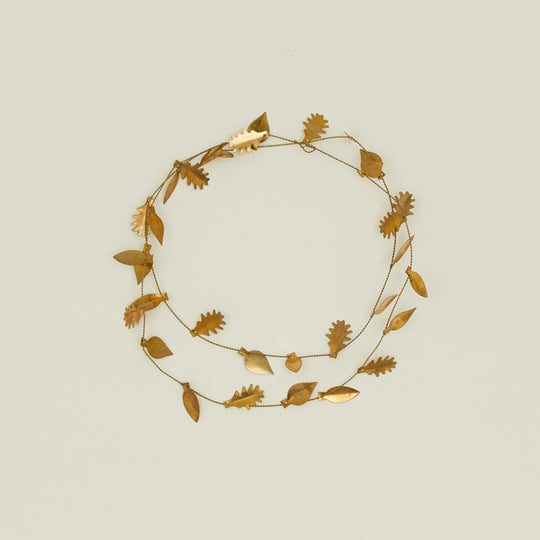 Brass Garland - Leaf