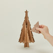 Fog linen papercraft holiday tree