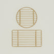Fog Linen Brass Wire Racks