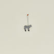 Donkey paper mache ornament