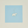 Polar Bear Paper Mache Ornament