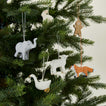 Paper mache ornaments