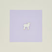 Sheep paper mache ornament