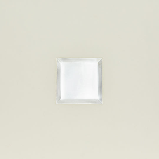 Square Silver Plate