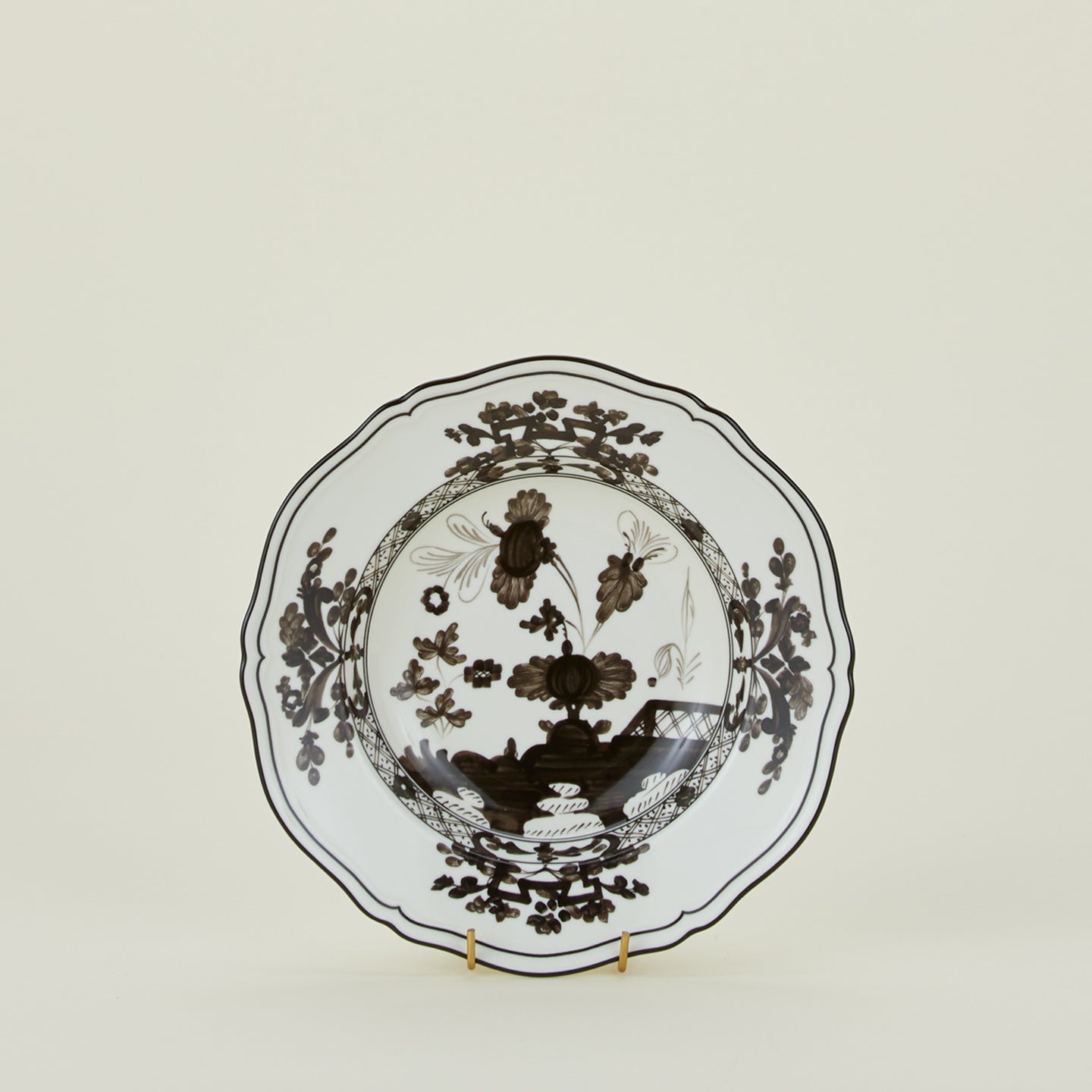 Ginori soup plate in albus