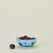 Ginori bowl in iris with plums