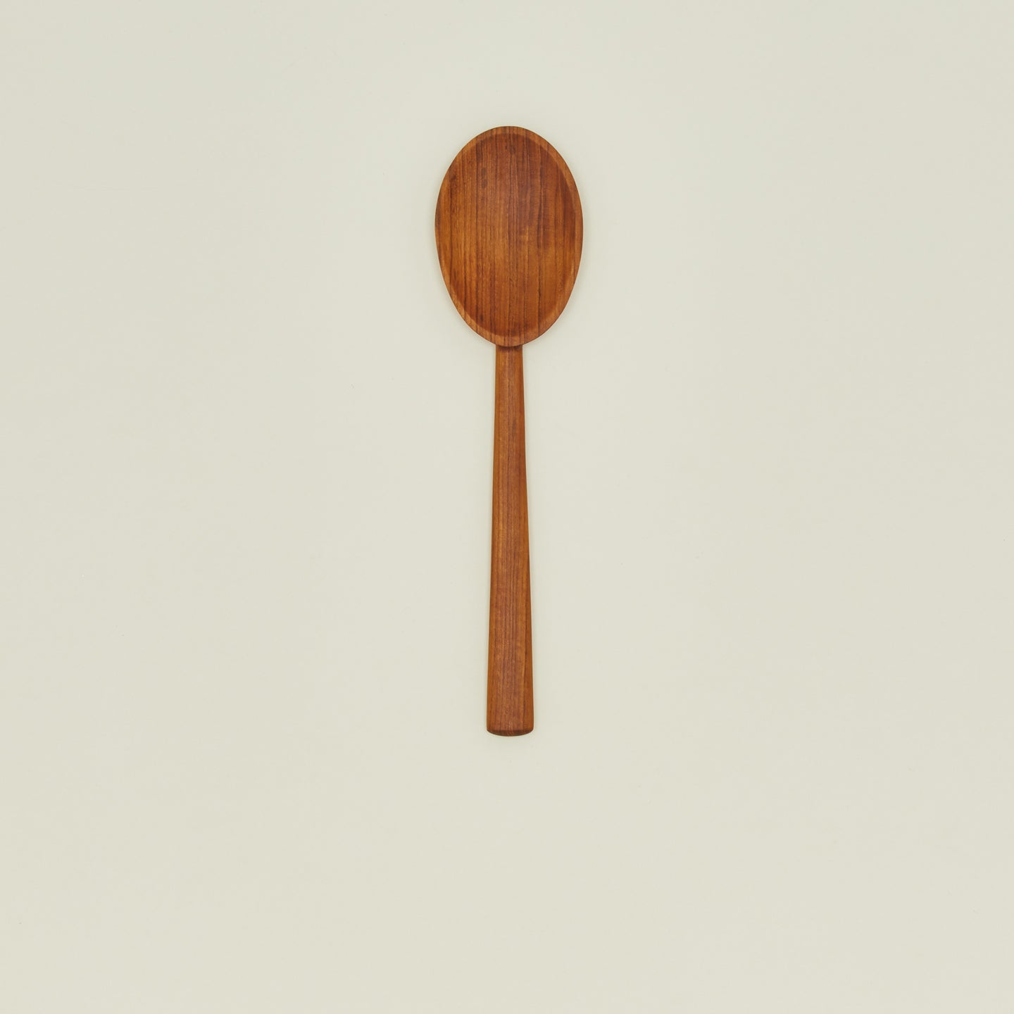 Teak serving spoon