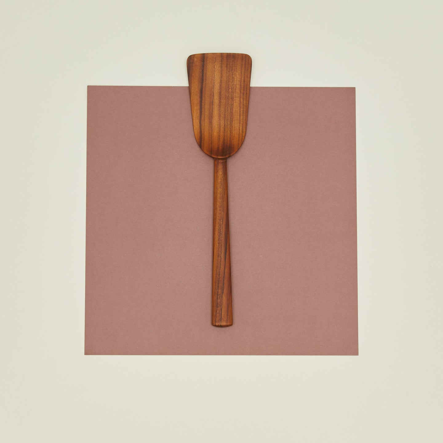 Teak wide spatula