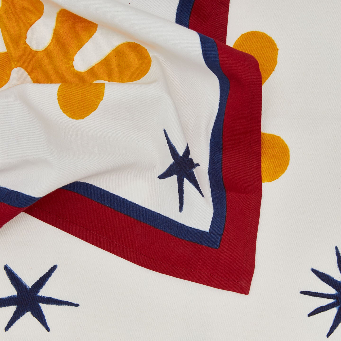 Close up view of inner child celestial napkin
