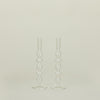 Bubble Candle Holder, Set of 2 - Clear