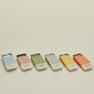 Infused Salt Tin Collection with lids open