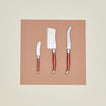 Jean Dubost carving set in red
