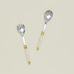 Jean Dubost salad servers