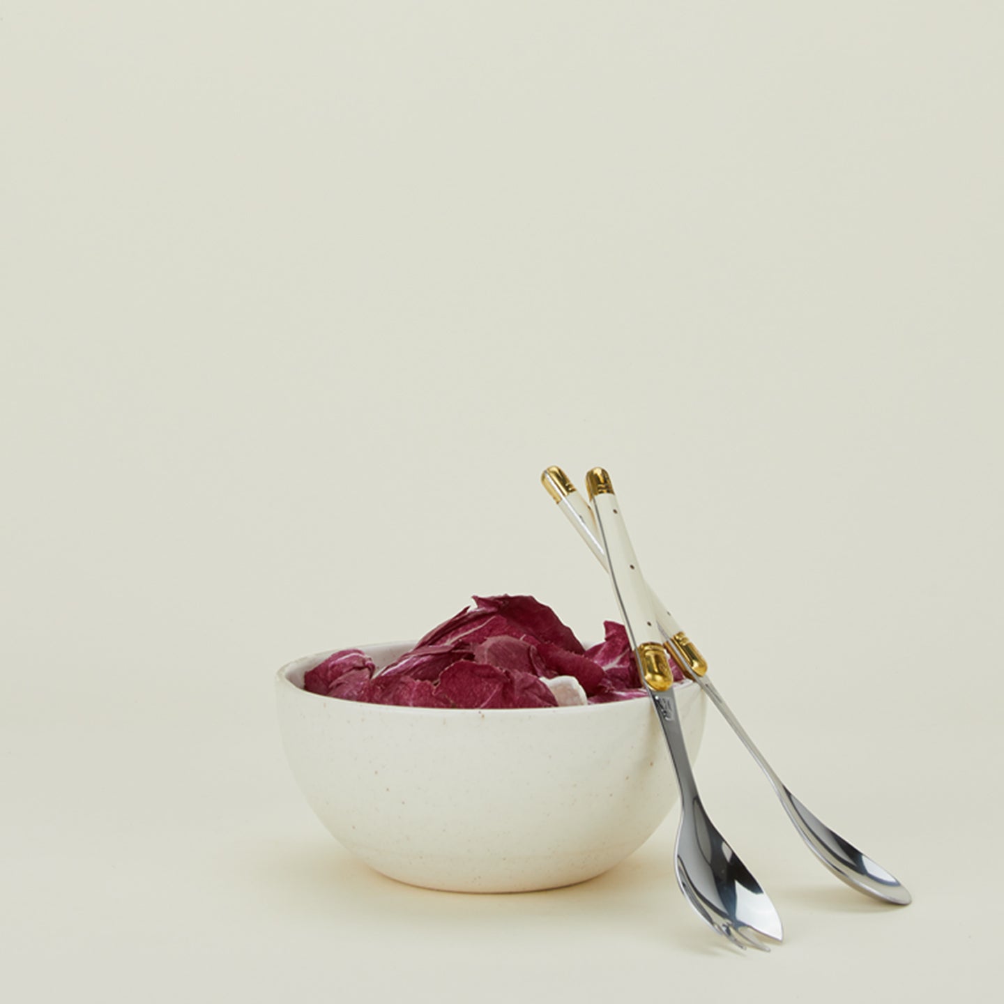 Jean Dubost salad servers