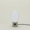 JWDA table lamp in ammonite grey