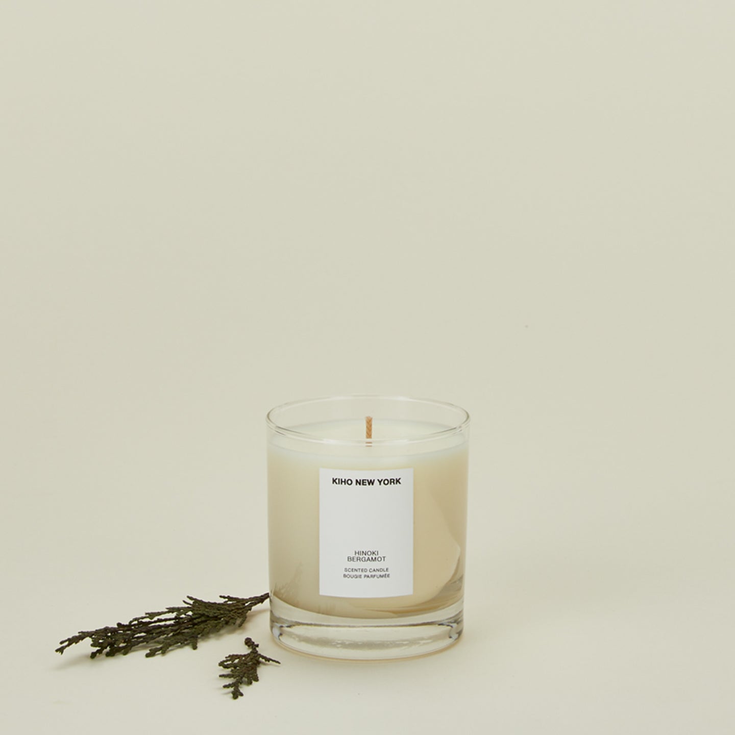 Bergamot candle with cypress