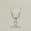 Close up of a Perigord wine glass.